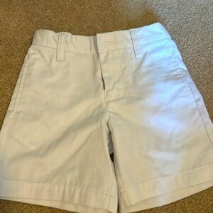 Boys toddler size 3 white shorts